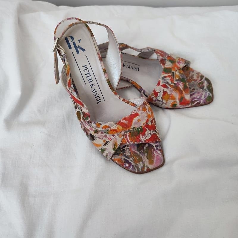 Women Peter Kaiser heels multicolor patent leather