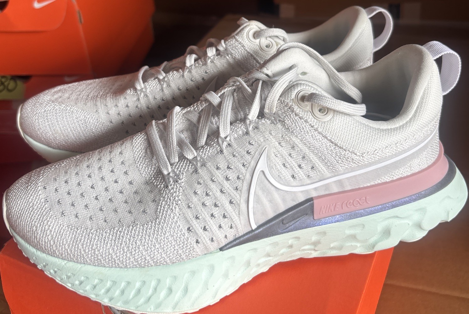 Size 9 – Nike React Infinity Run FK Iced Lilac W