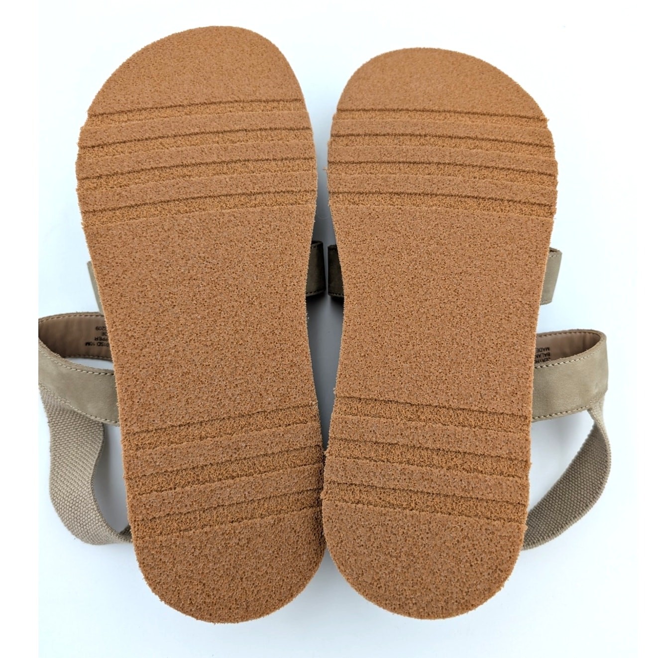 Blondo Fernanda Slingback Platform Sandal Women’s Sand Tan Size US10M EU41