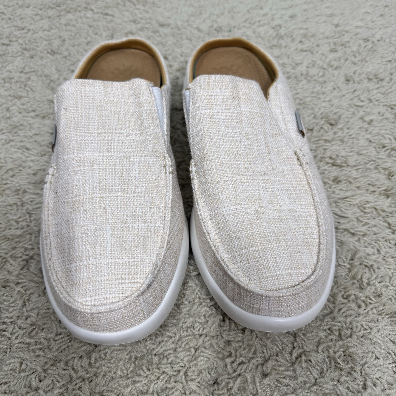 Ortho Comfoot Womens Slip On Canvas Sneaker Mules Size EU 41 US 10.5 Orthopedic