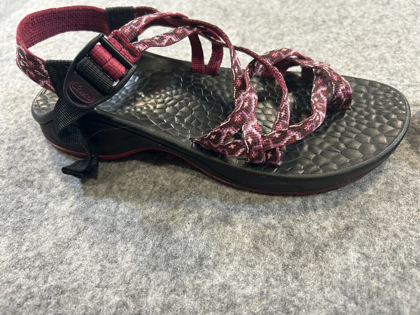 Lovely, Chaco Z Cloud X2, Sport & River Sandals, Sz 7 Pink Southwest J105574