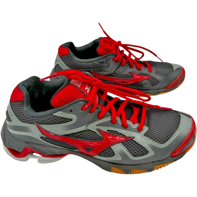 Mizuno Wave Bolt 5 Womens Volleyball Shoe black red size 9.5