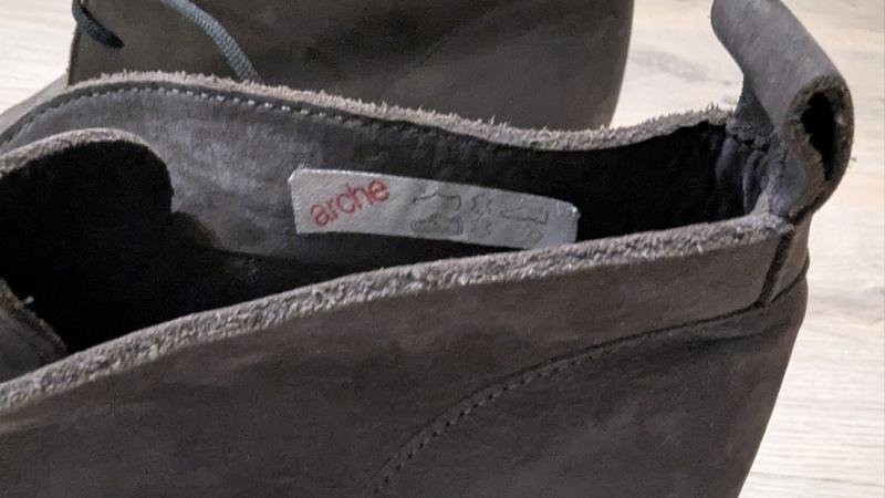 women ark boots grey nubuck 38 #4APO