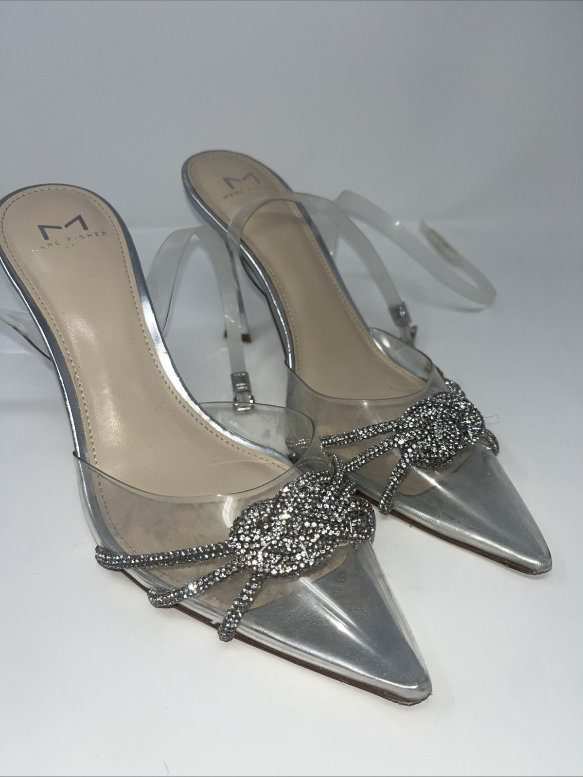 Marc Fisher LTD Samira Size 9 1/2 Formal Heels Bridal Wedding Fairytale
