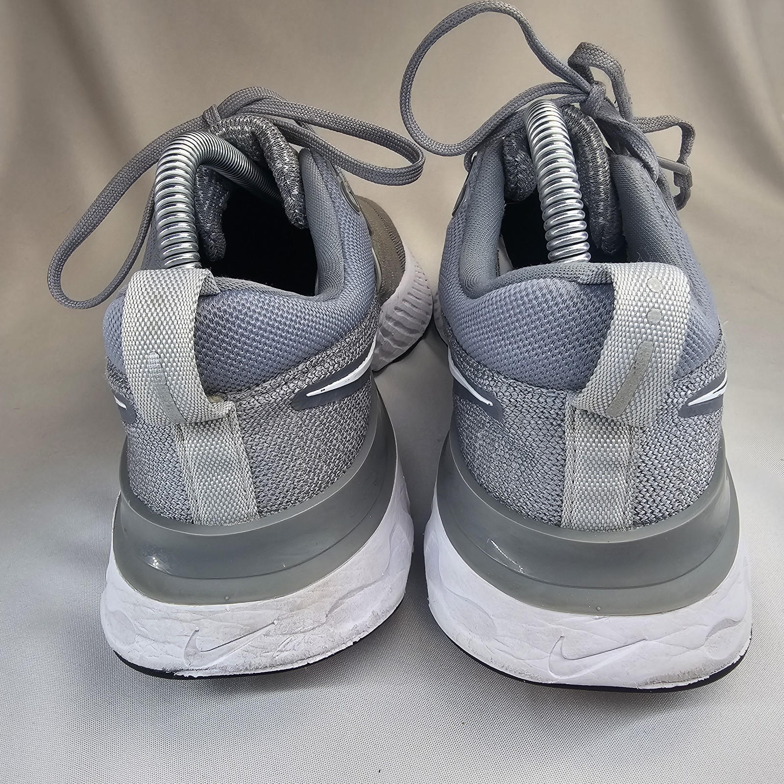 Nike React Infinity Run Flyknit Grey White CT2423-001 Women’s Size 8.5 Running