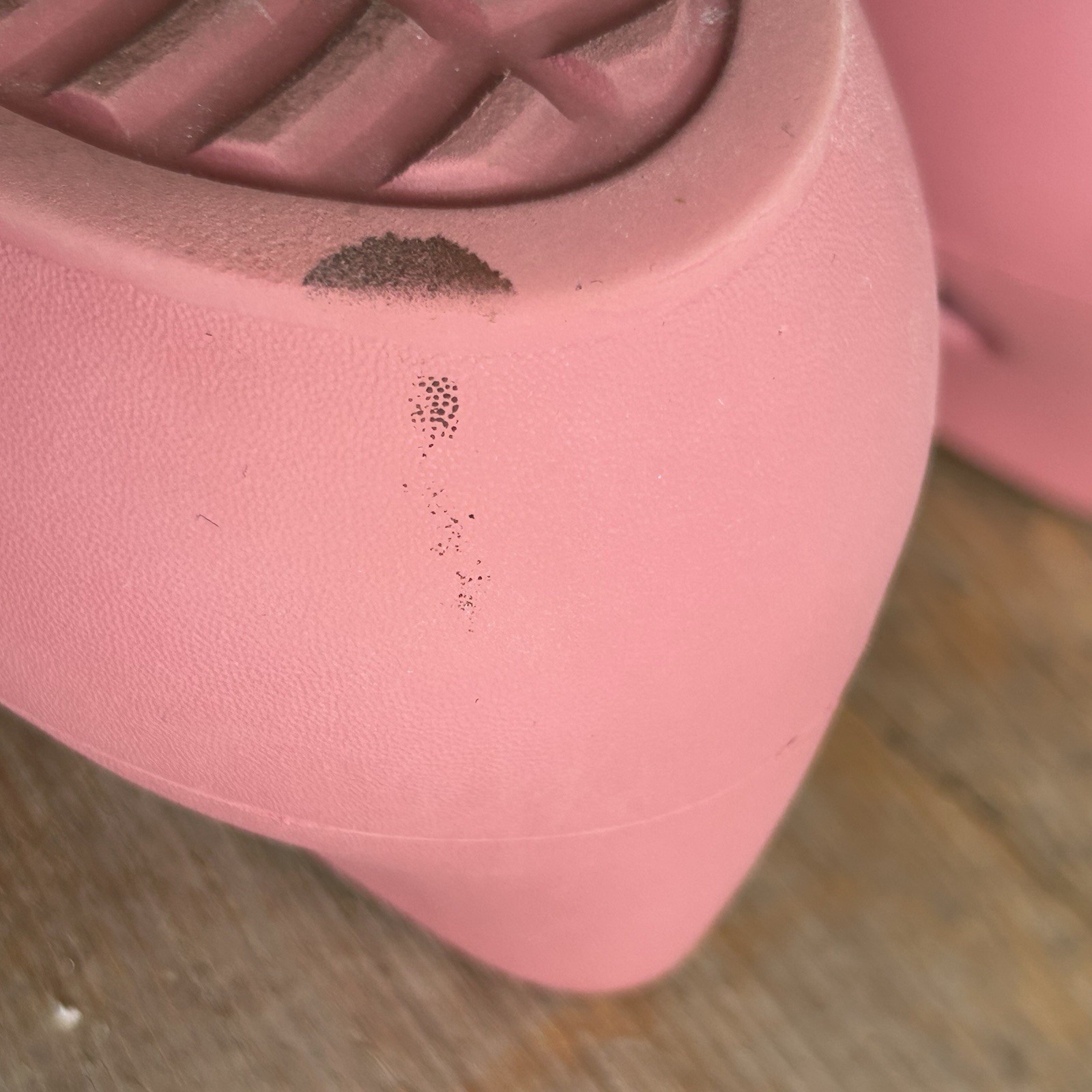 Crocs Sloane Ballet Flat Women’s 11 Blossom Pink Mauve Rubber Slip On Shoe