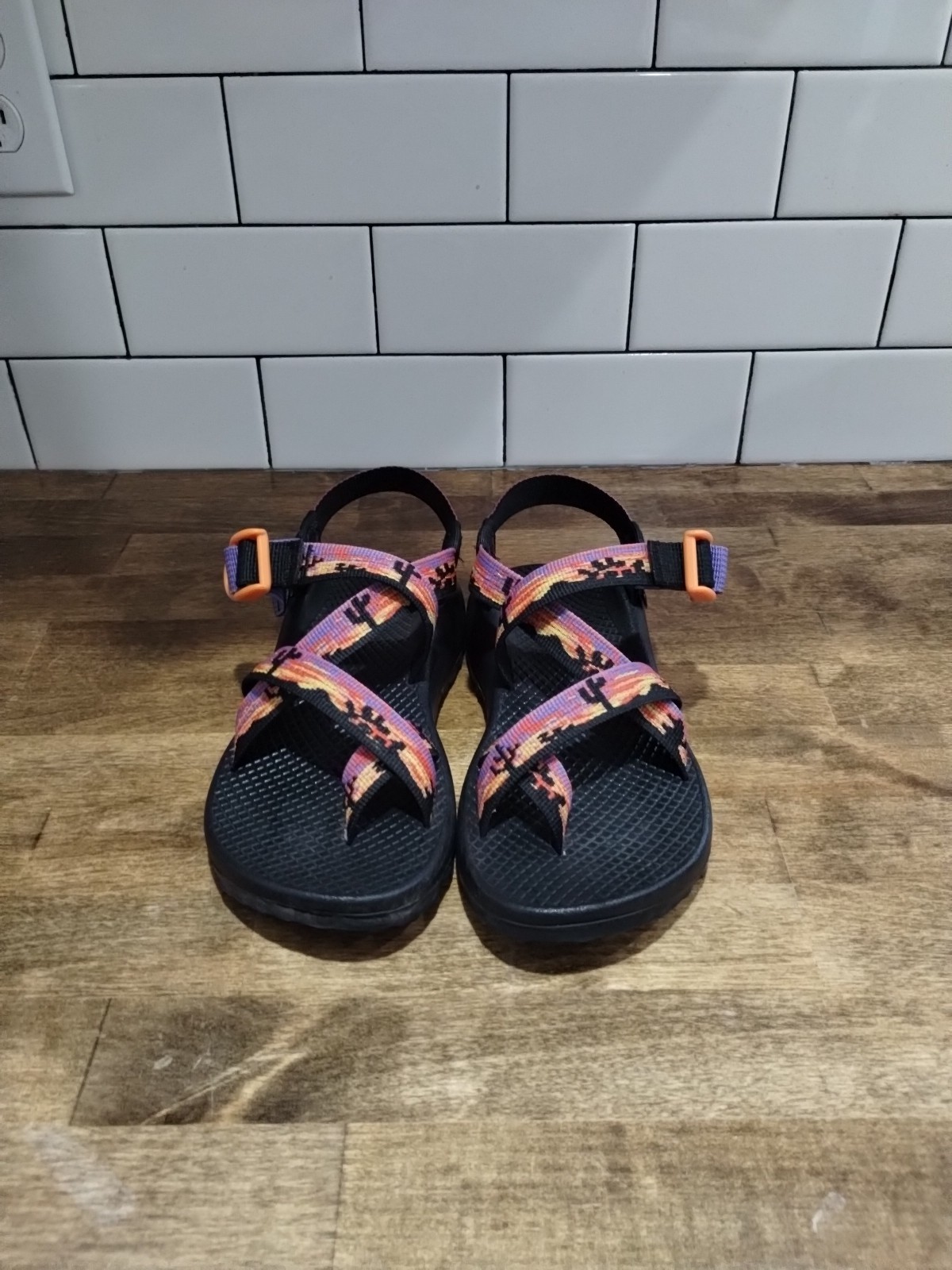 CHACO Southwestern Sport Sandal Sz5 Ankle Strap Hiking Womens Waterproof Camping
