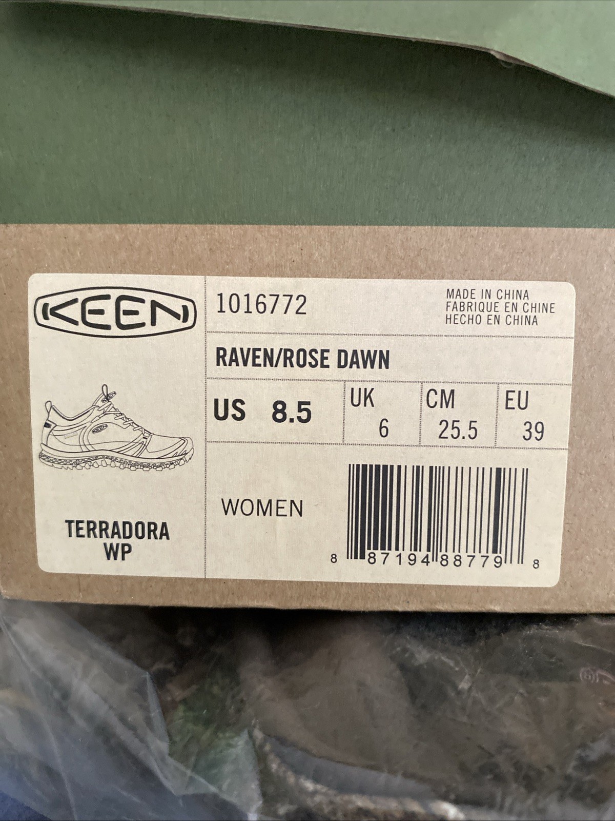 Keen Terradora WP Women 8.5 Raven Rose Dawn 1016772