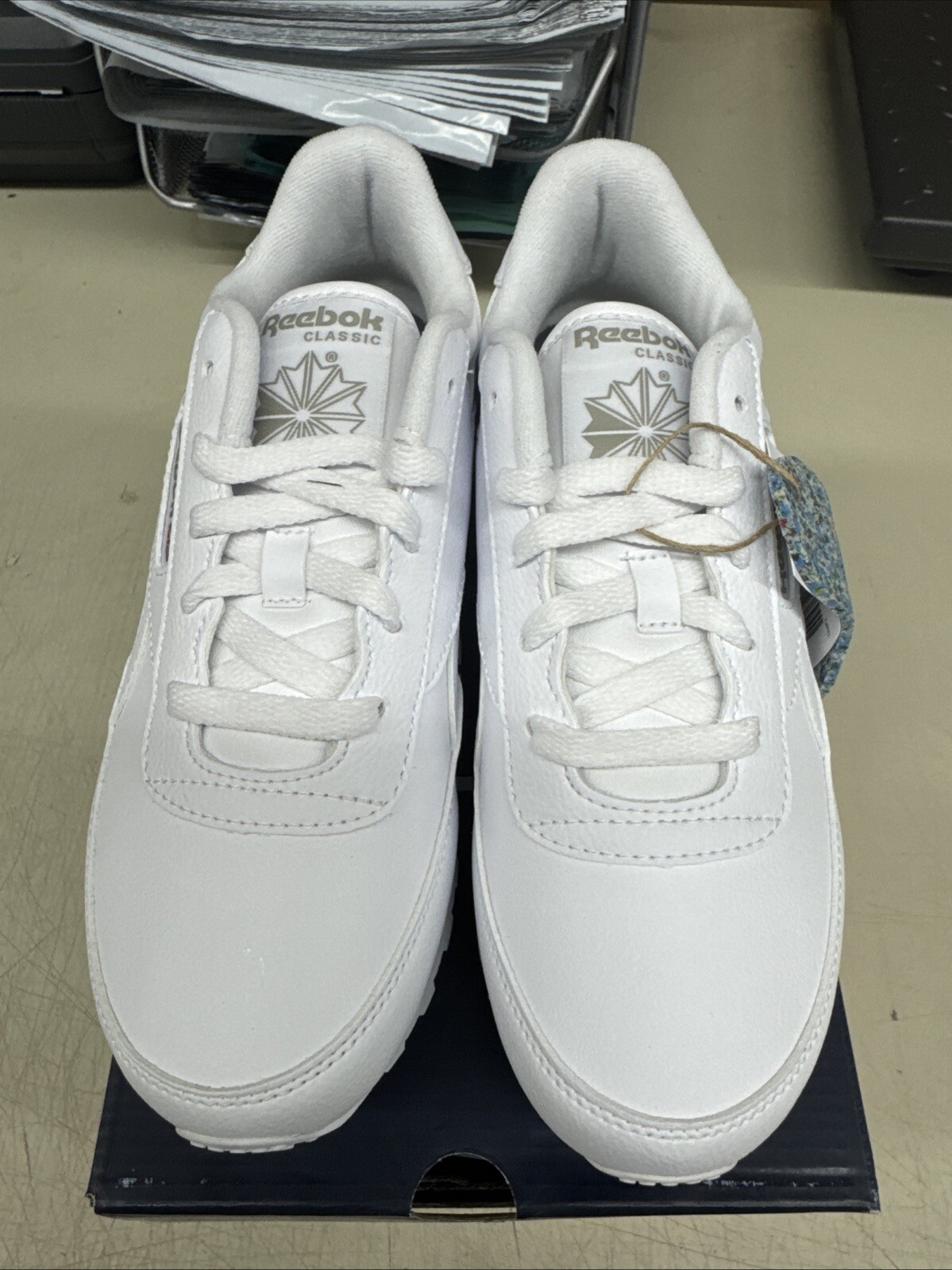 PICK SIZE – Reebok Women’s White Classic Renaissance Classic Shoe V67018