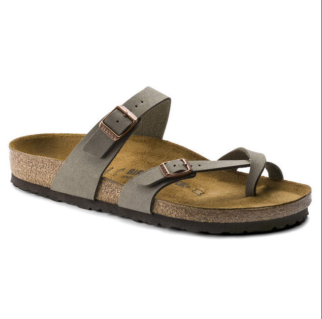 Women’s Birkenstock Mayari Birko-Flor Nubuck Sandals, Full Box, Authentic