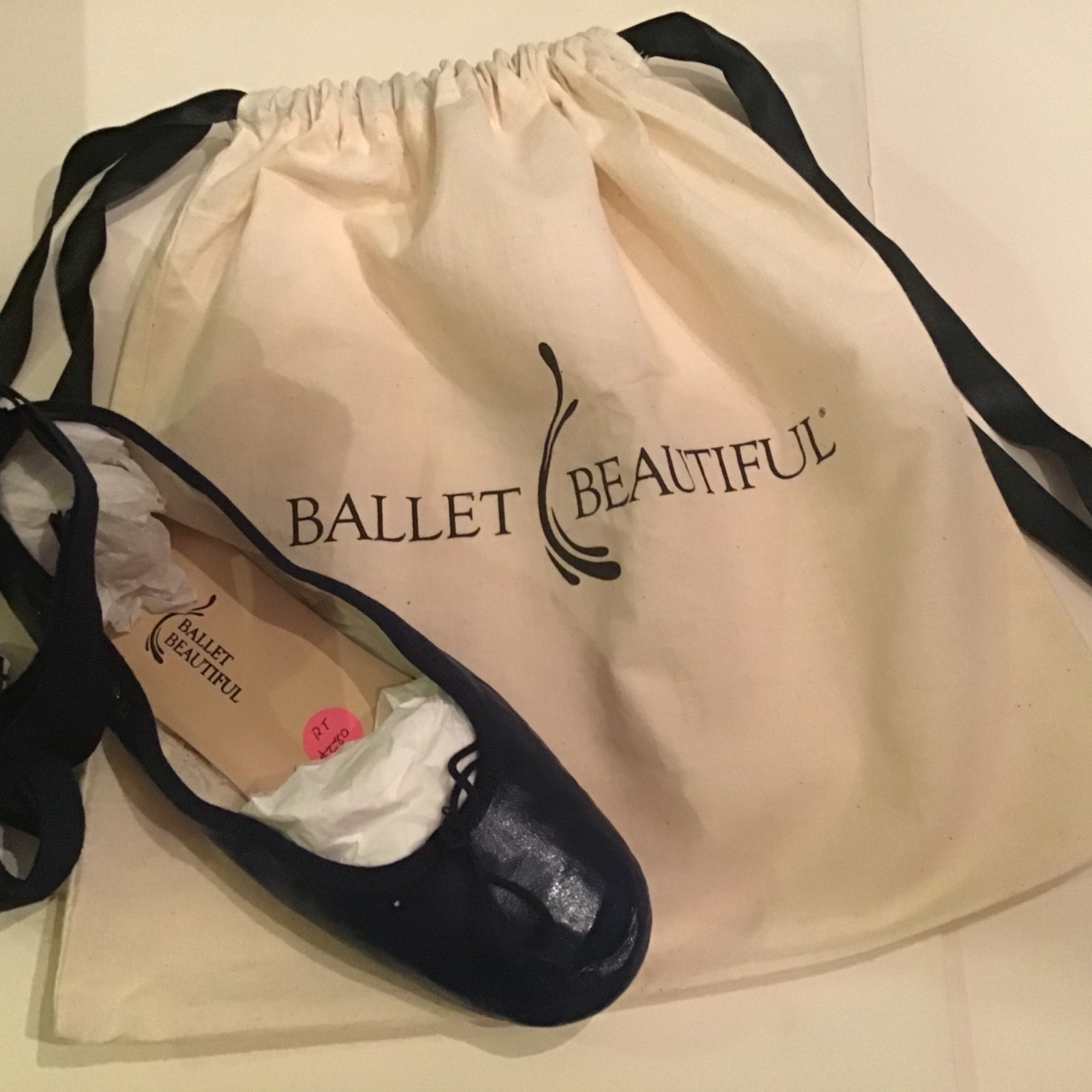 RARE Ballet Beautiful Ballet Slipper Street Shoes , Made in ITALY, NWT size 40.5
