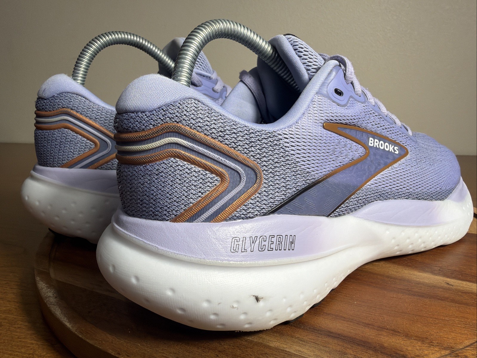 Women’s Size 10.5 – Brooks Glycerin 21 Lavender Copper Medium B 1204081B544