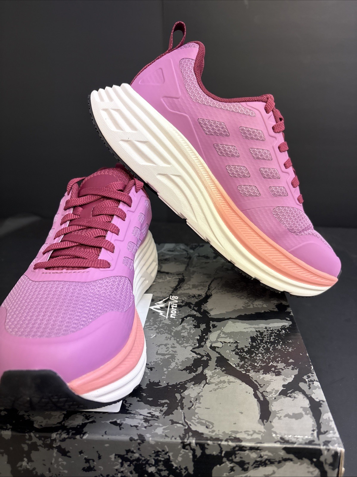 Norti Women’s Shoes US 6.5. Purple Active Float Walking. NWB. (LM0067)