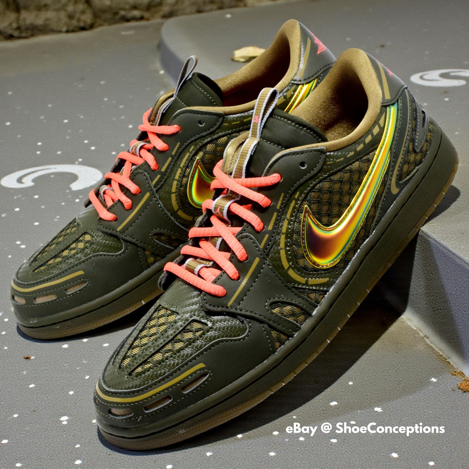 Nike Air Jordan 1 MM Low v3 Shoes Brown Kelp Cargo Khaki HQ2186-300 Multi Sizes