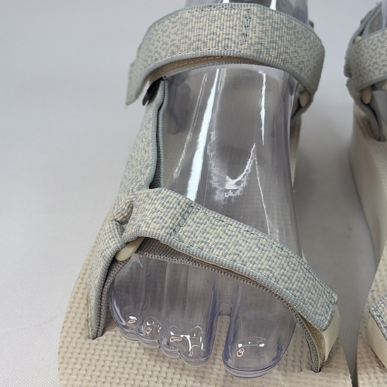 Teva Midform Universal Sandals Women’s Sz 9 Boho White & Blue Strappy