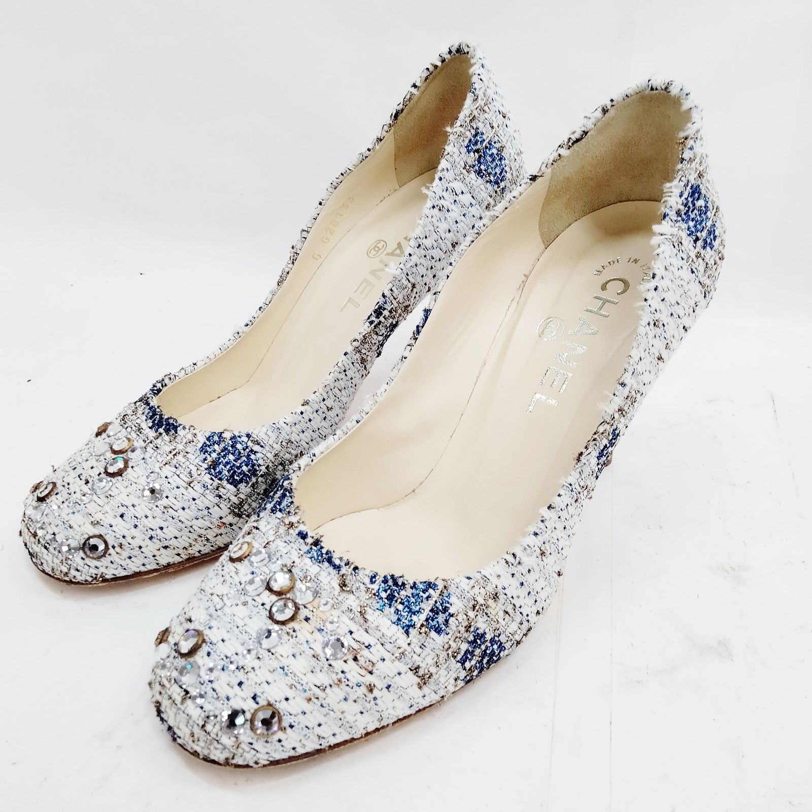 Chanel Pumps COCO mark tweed Women 2339427