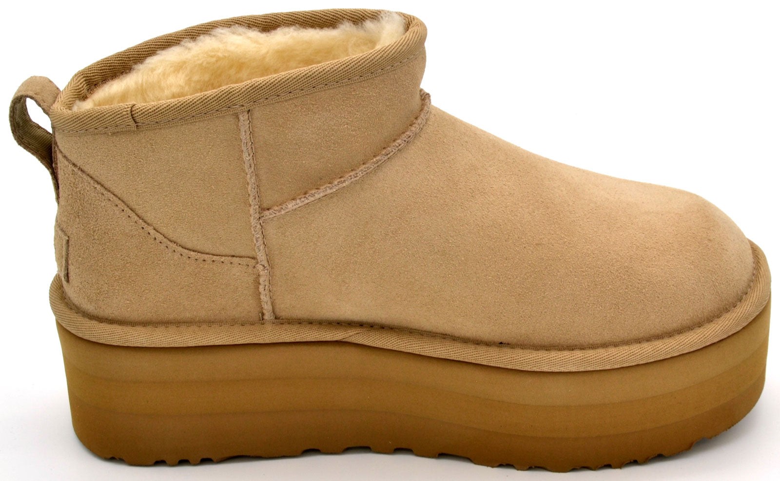 UGG Womens Classic Ultra Mini Boots | Sand | 1135092-SAN | Authentic New