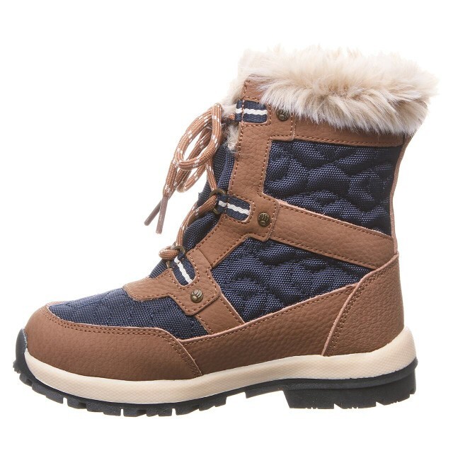 $100 BEARPAW🐾 Marina Boots | Nylon & Leather Upper | Wool Blend | Hickory | 6