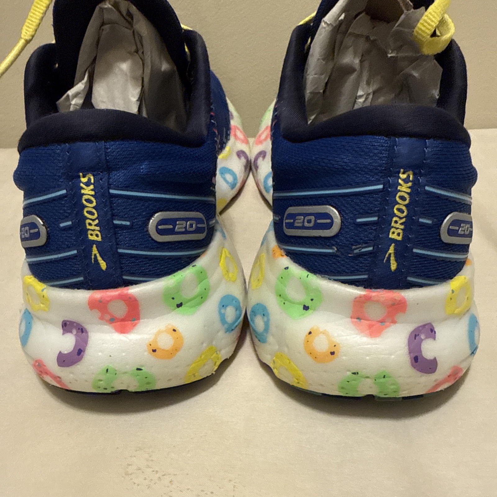 Brooks Glycerin 20 Womens Sneakers Sz 7.5M Bowl O’ Brooks Cereal Edition Shoes