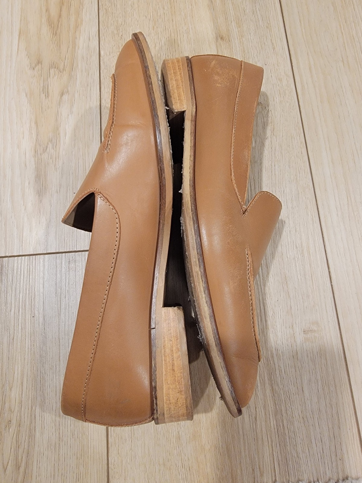 Everlane Modern Women’s Loafer Camel Size 7 Made in Italy