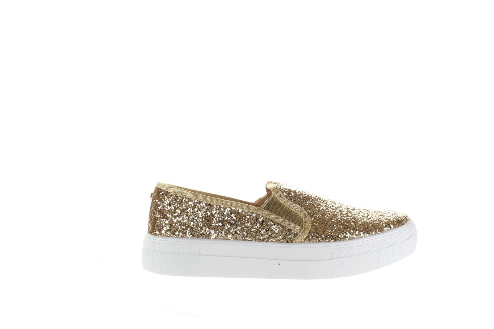 Fever Sole Womens Gold Loafers EUR 39