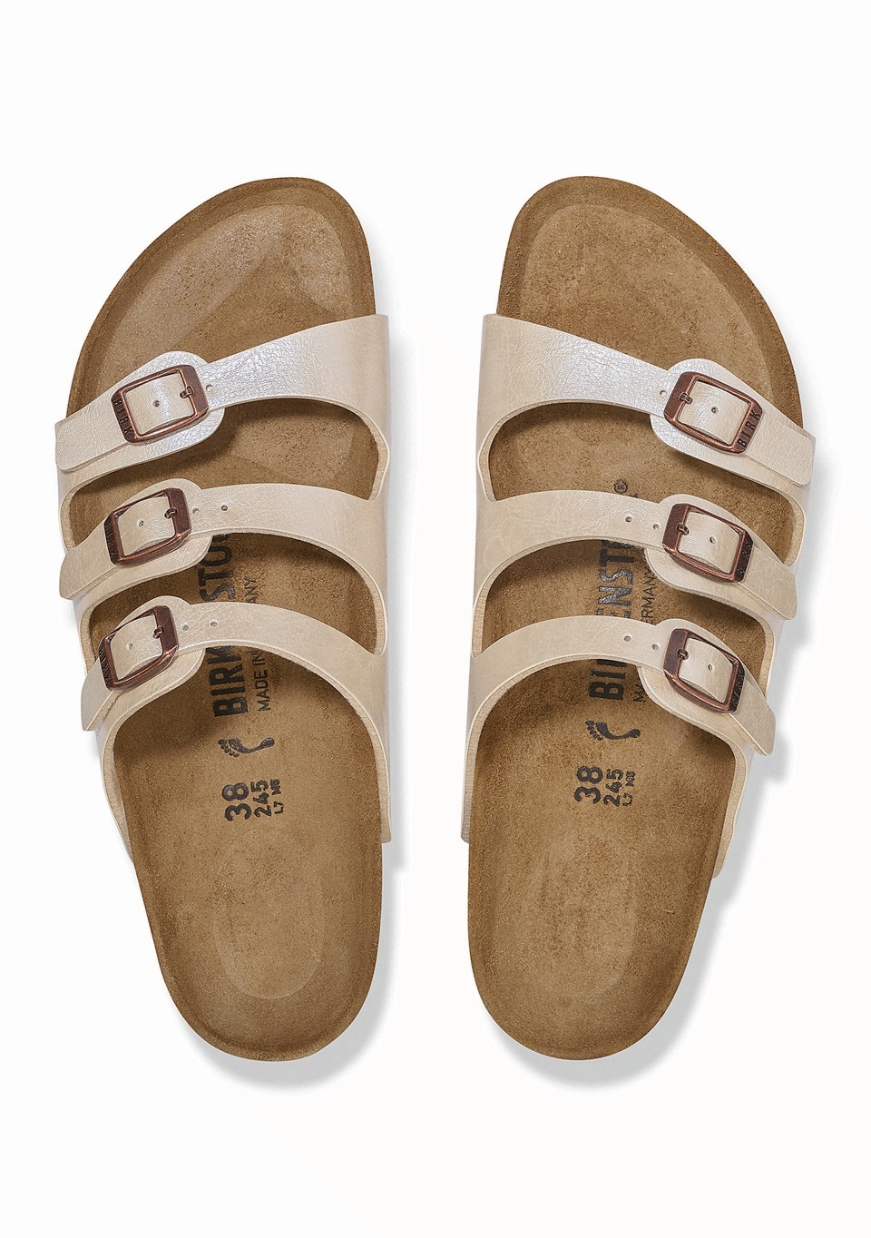 Birkenstock Women’s Florida Graceful Sandals – White Color