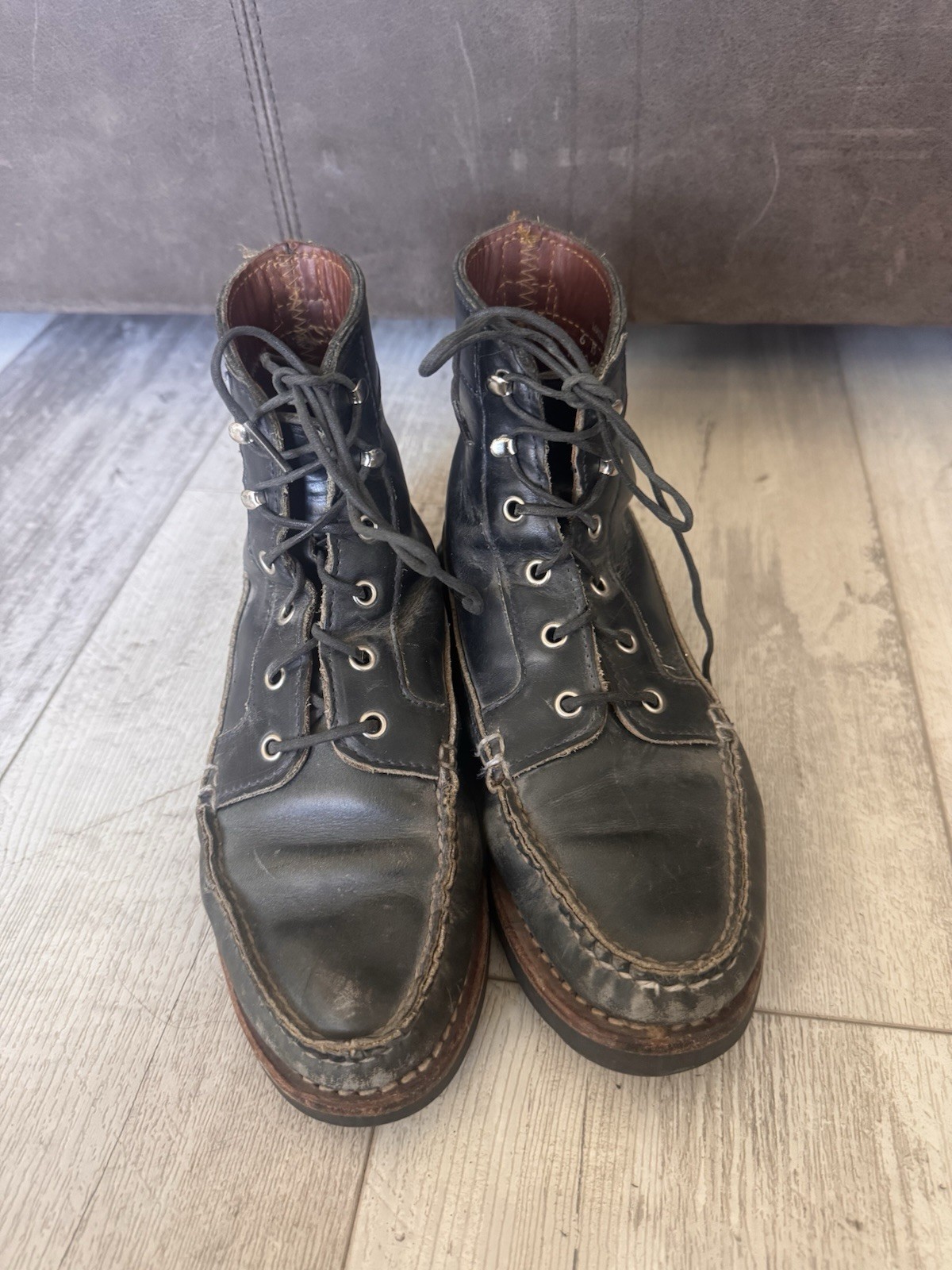 Vintage Hunting Duck Boots Women’s Size 6 Made in USA Leather Vibram Soles