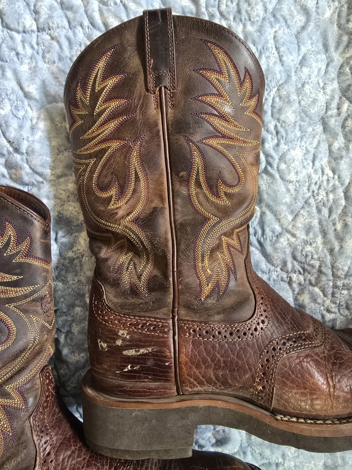 ARIAT 7B Rodeo Heritage Women’s Western Boots Brown 29908 Cowgirl fair