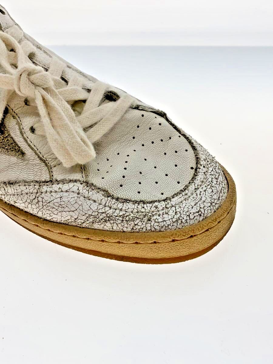 GOLDEN GOOSE GGDB BALLSTAR Sneakers EU:40 US:10 White Leather Shoes