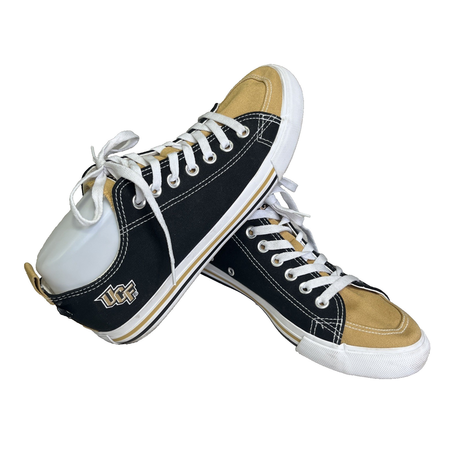 UCF University of Central Florida SKICKS Sneakers Black & Gold Women’s 10 M