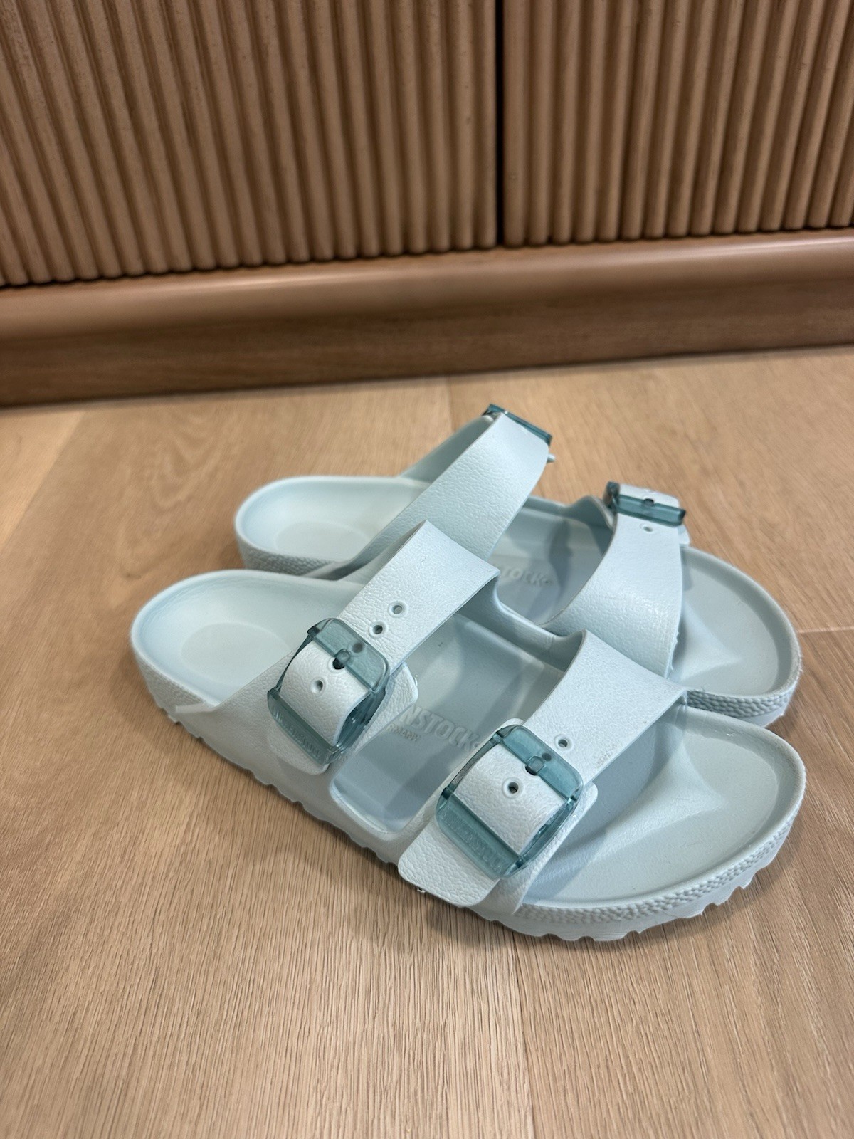 Birkenstock Arizona Stealth Buckle EVA Sandals Size 36 Us 6