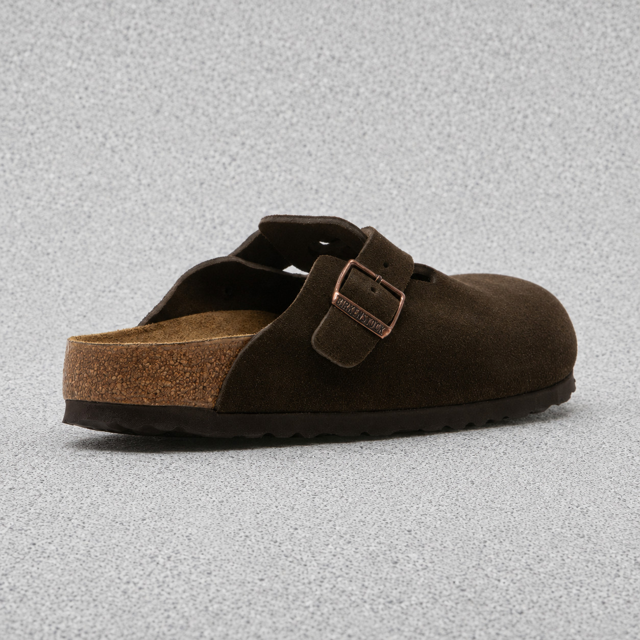 Birkenstock Boston Soft Footbed Suede Mocha Clogs Unisex EU 37-45 Regular/Narrow