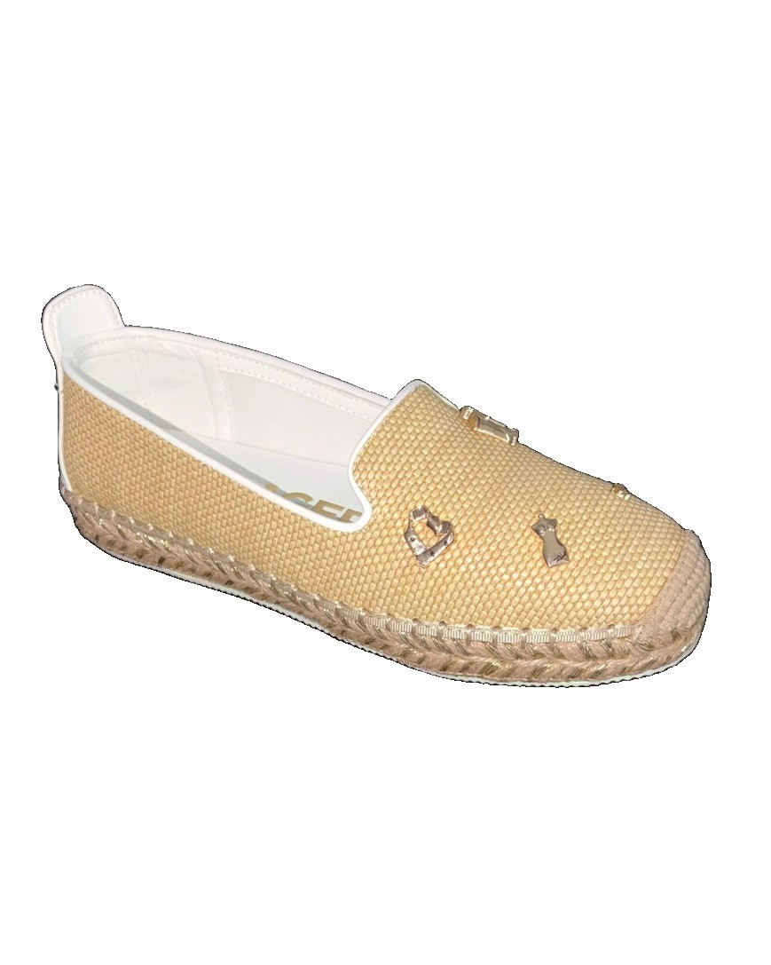 Karl Lagerfeld Paris Womens Michaela Atelier Espadrille Flats Shoes Size 7M New