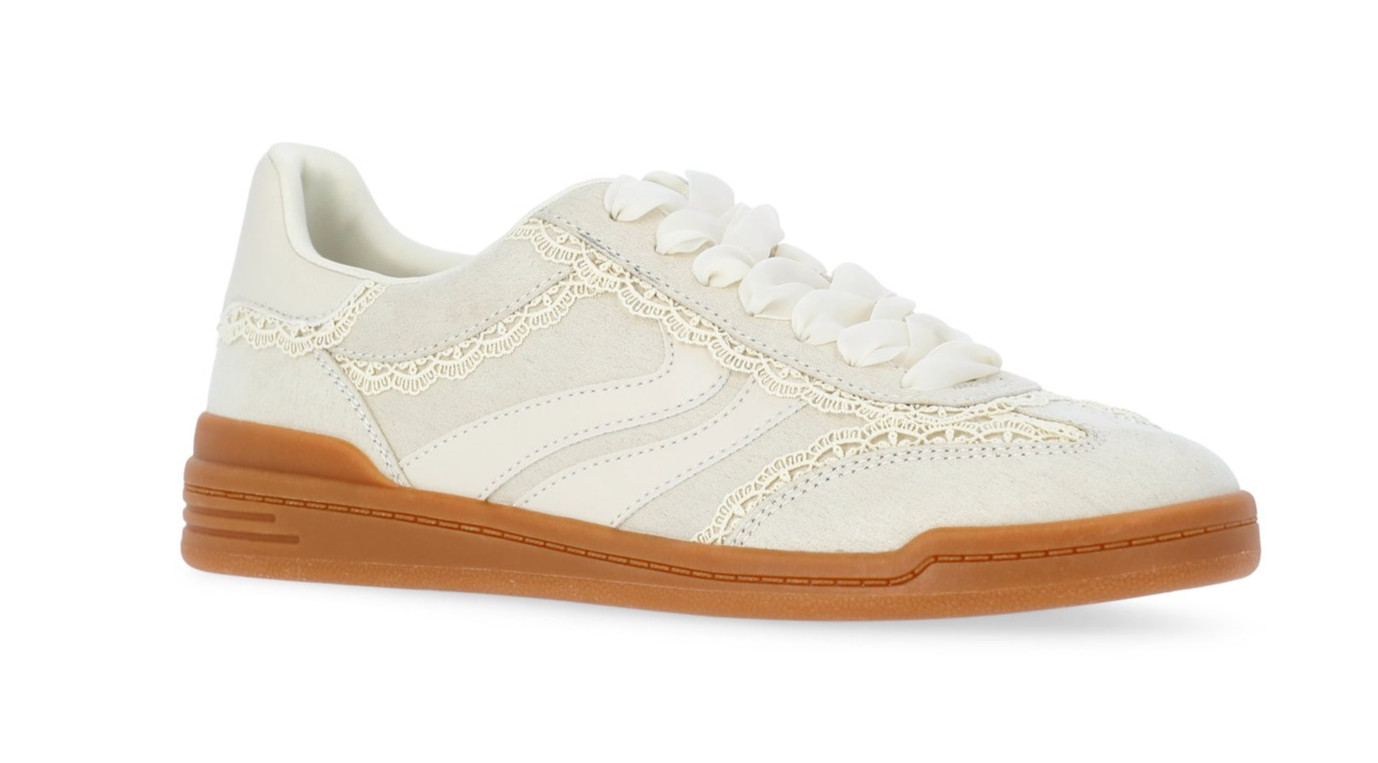 Madden NYC Women’s Bone Cream Comfort Lace-Up Low Profile Sneakers Shoes: 11