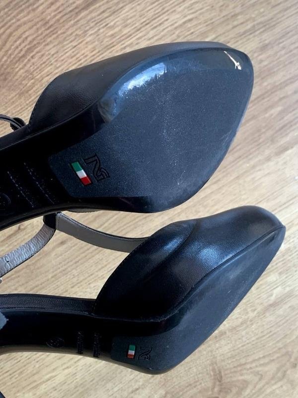 Women Nero Giardini heels black leather 35.5