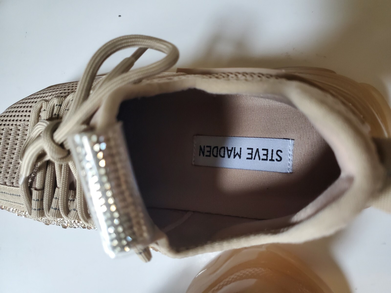 Steve Madden Women’s Maxima Blush Multi Sneaker SM NY 90 US 6