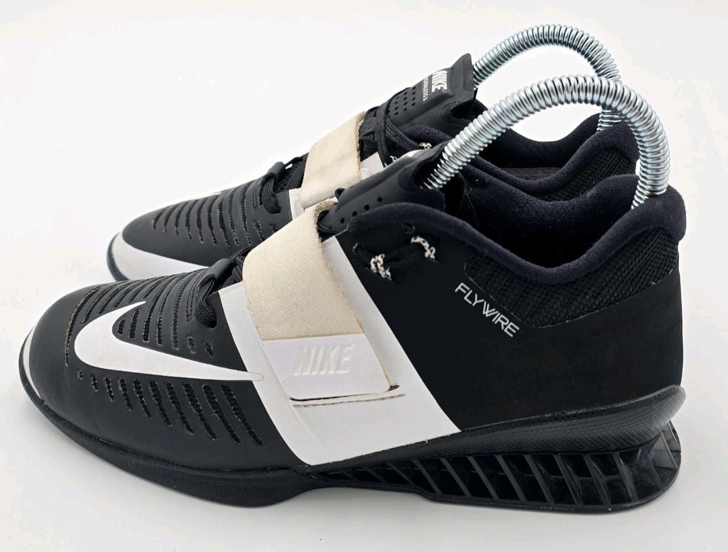 Nike Romaleos 3 Shoes Womens 6 Black Weightlifting Cross Fit Training Power