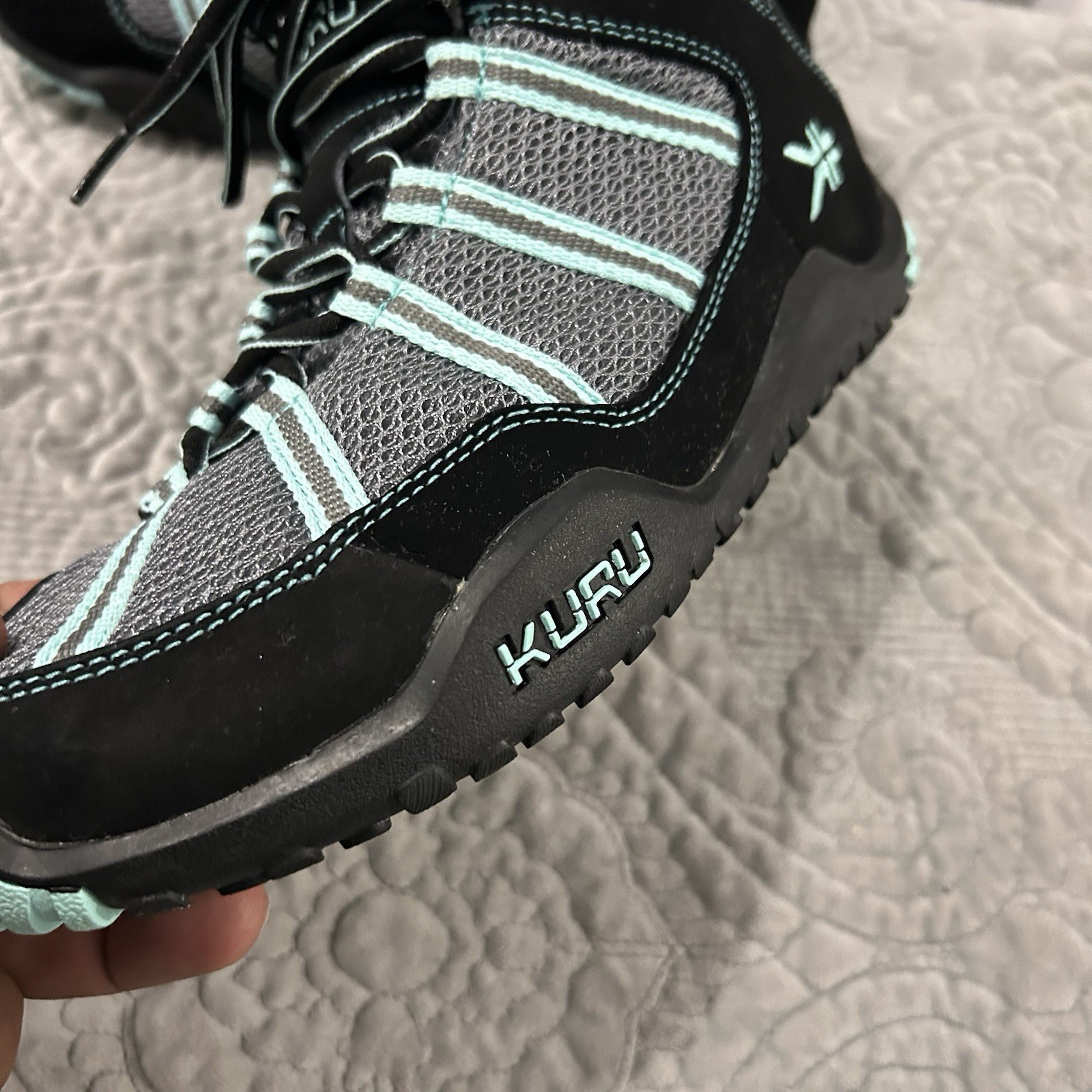 Kuru Womens Chicane Active Training Boots Mesh Mid Top Lace Up Athletic Shoes 9