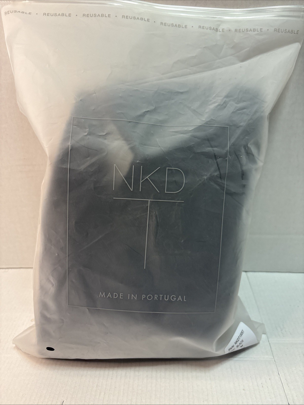NEW Naked Cashmere Black Bootie Slippers Womens Size Medium w Bag NakedCashmere