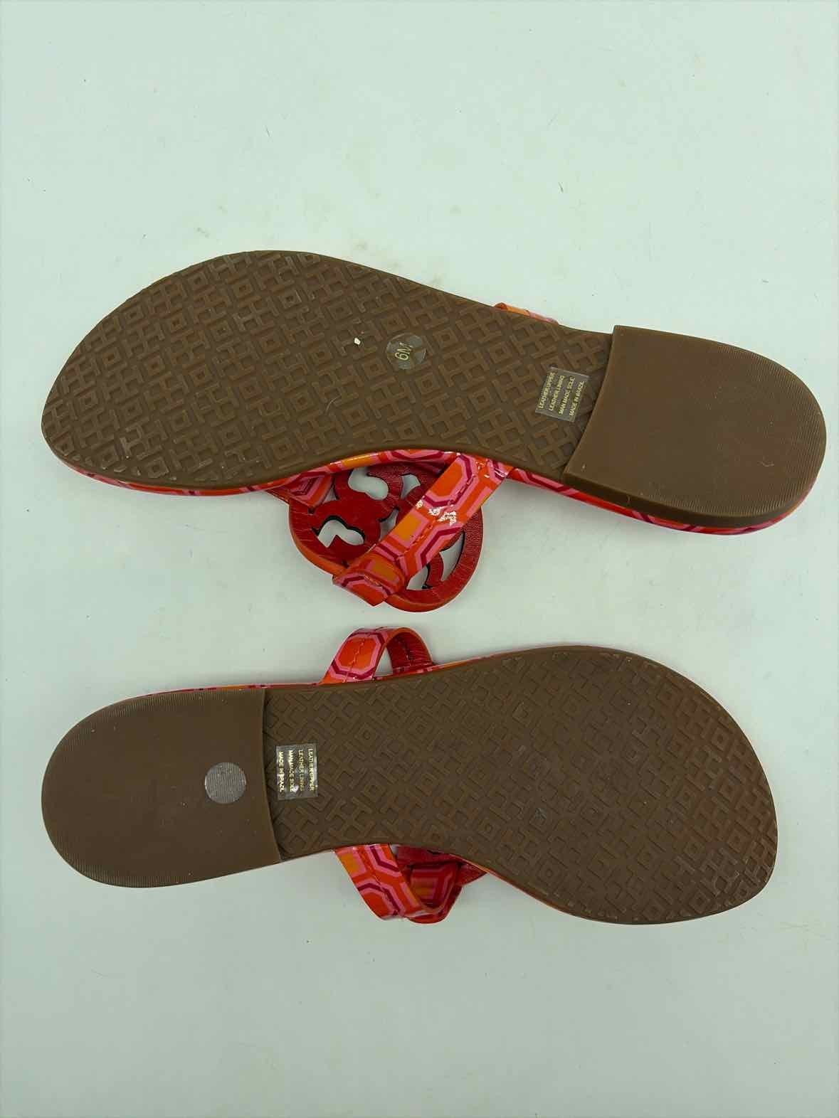Tory Burch Orange Size 6 Thong Sandals