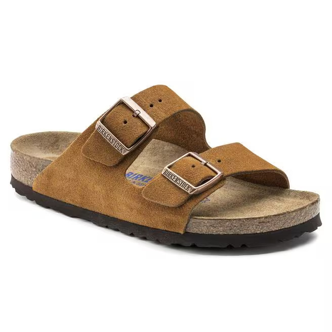 Birkenstock Arizona Mink Suede Leather Sandals Narrow/Wide EU 37-45 With Box
