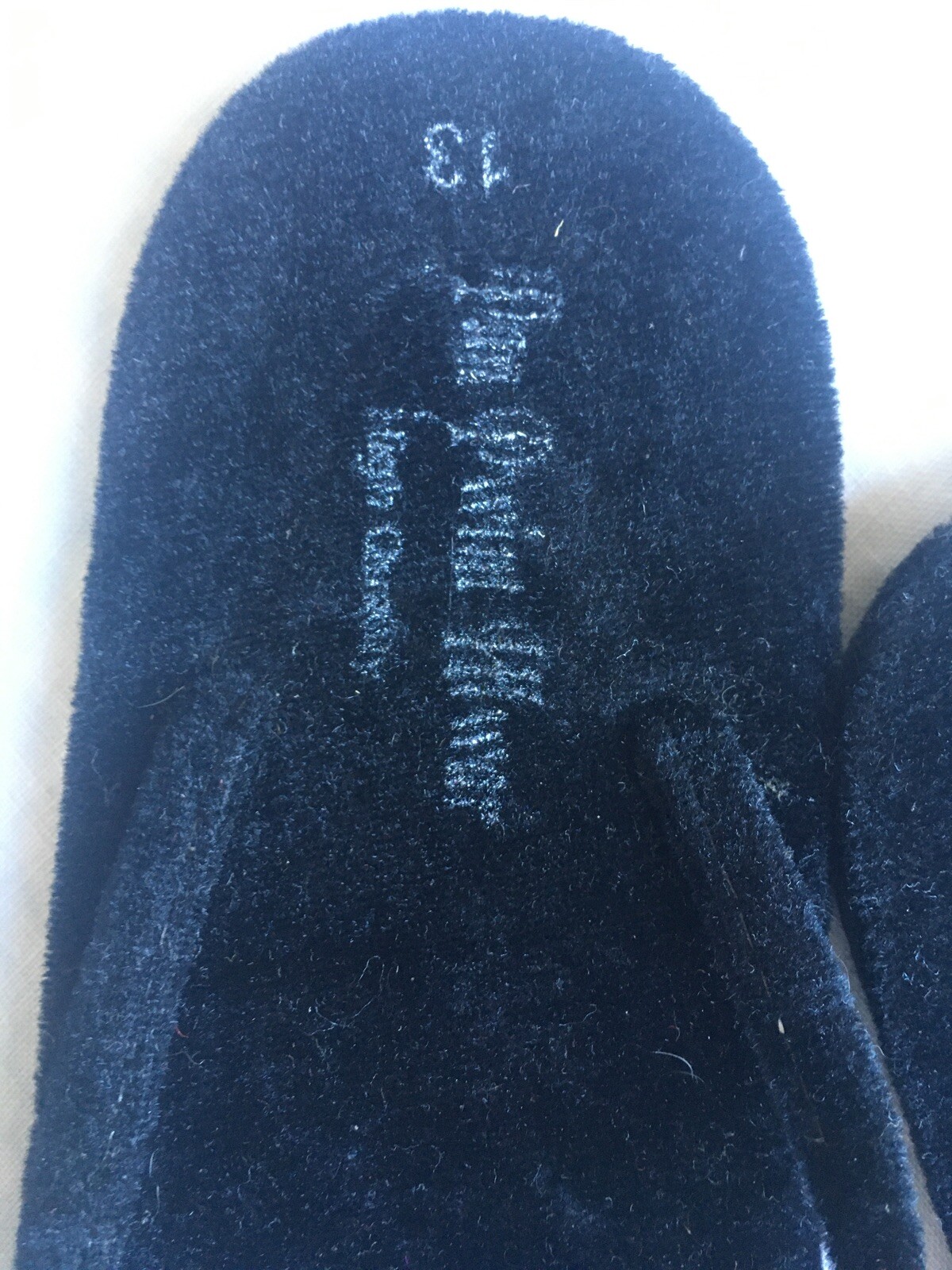 Black Velvet Flip Flops Burma Myanmar Ladies 9 Mens 7 Asian Thongs 8.5 9.5 7.5