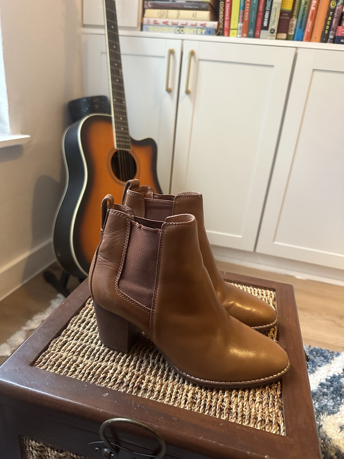 Madewell Regan Boot in brown leather