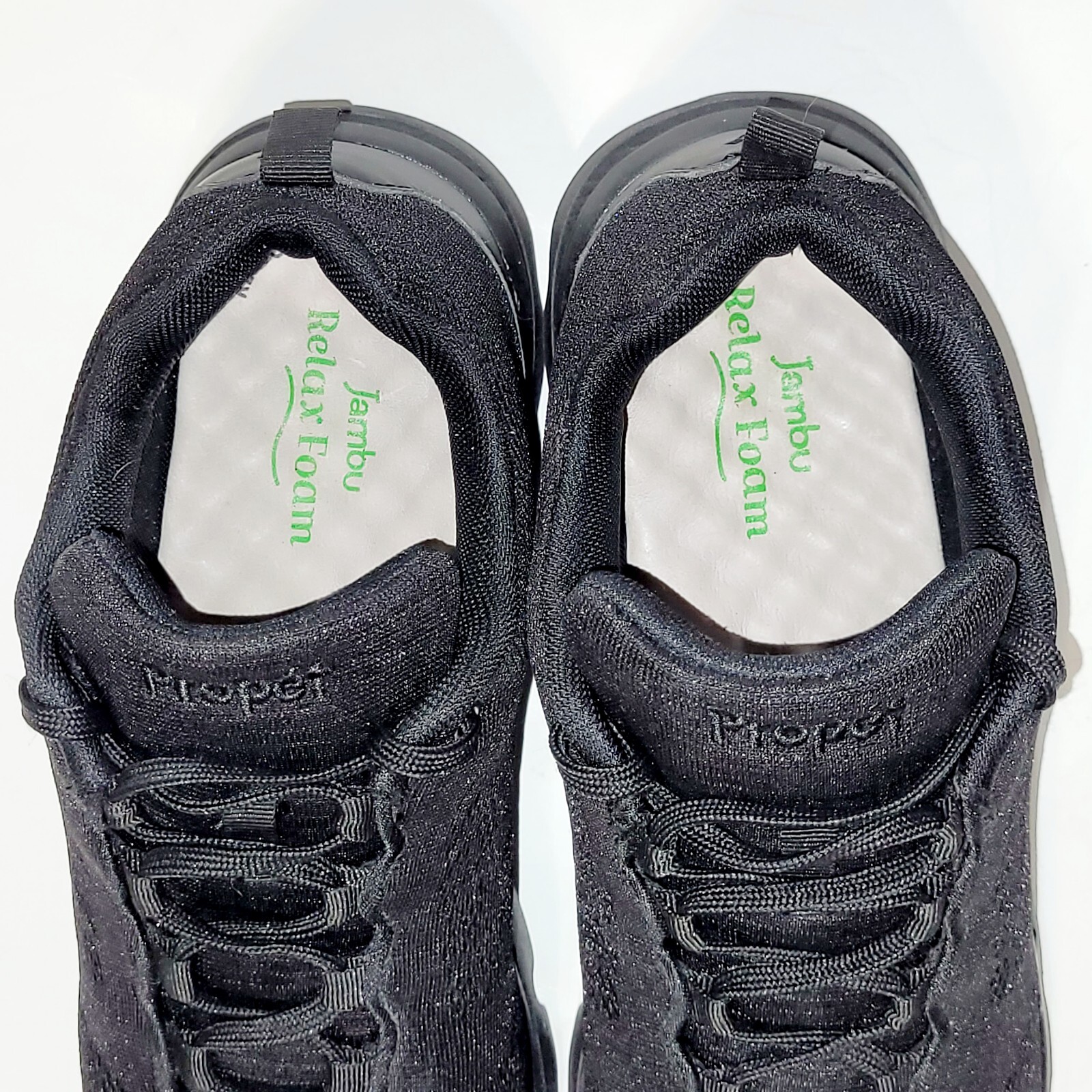 Propet W5102 TravelActiv Athletic Lace Up Comfort Sneaker Shoes Black Wms 10M US