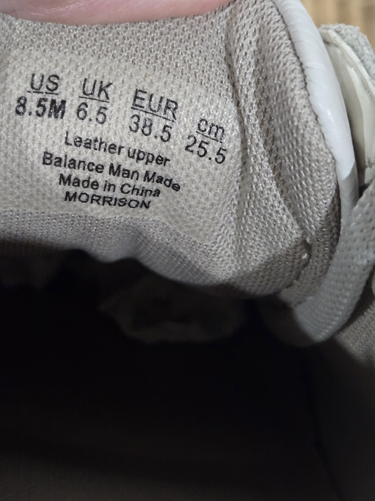 Naturalizer Morrison Ivory Leather Sneakers Women’s 8.5