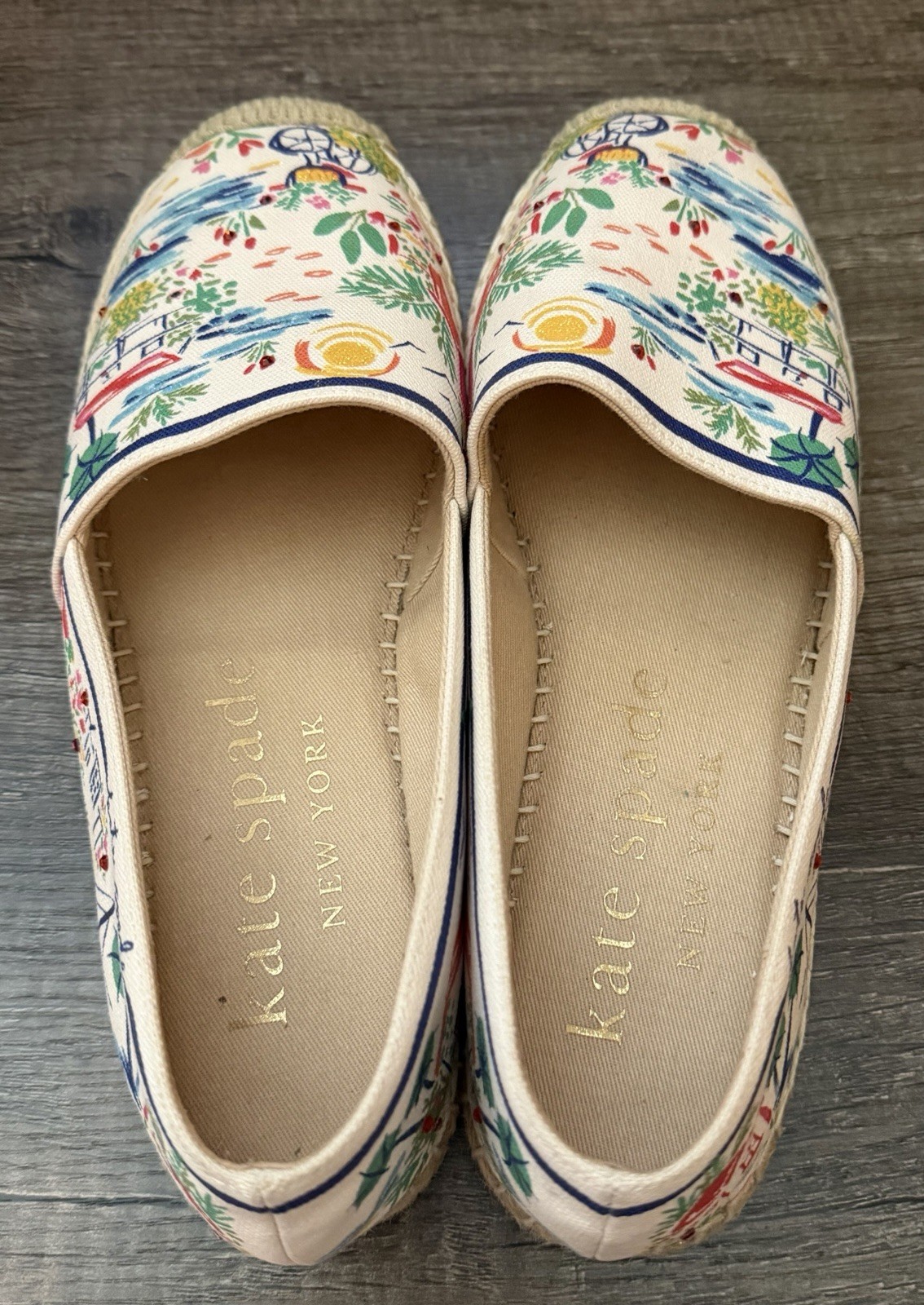 Kate Spade New York Women’s Casual Coastal Vacation Espadrilles Shoes/Flats|Sz.7