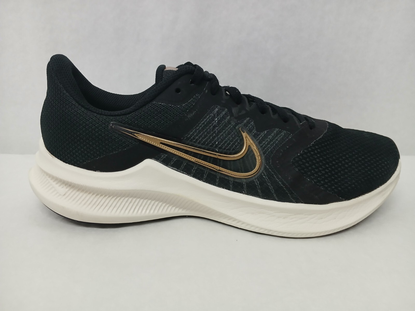Nike Womens Downshifter 11 Running Shoes CW3413-002 Black Copper Coin Sail Sz 10
