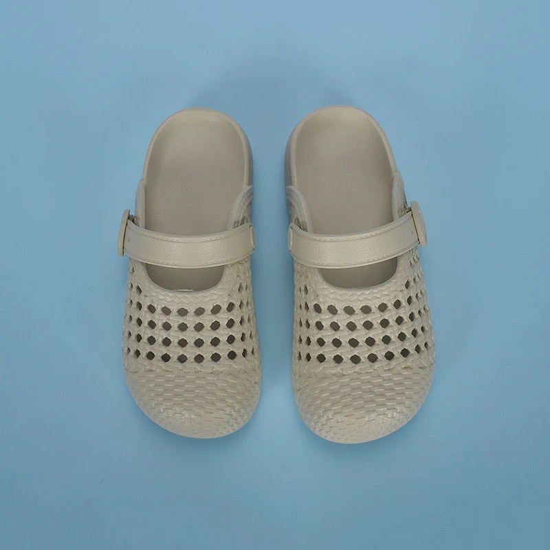 2025 Summer Women’s Solid Color Features Trend Anti-slip Wear-resistant