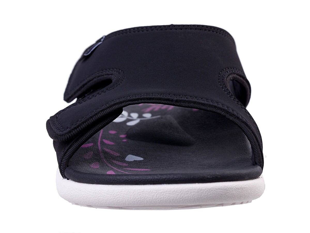 Women’s Spenco Black Kholo Slide Sandals Sz 8