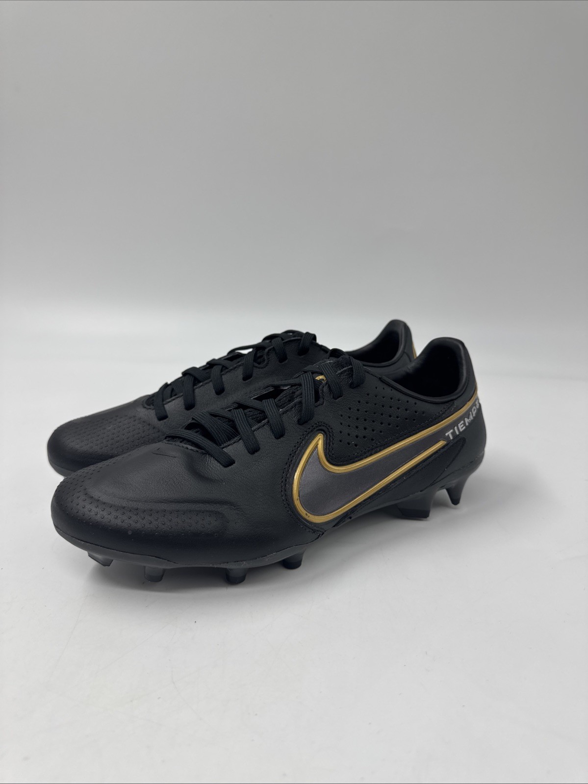 Nike Tiempo Legend 9 Pro FG ‘Black Brown’ DA1175-007 Men’s Size 6.5